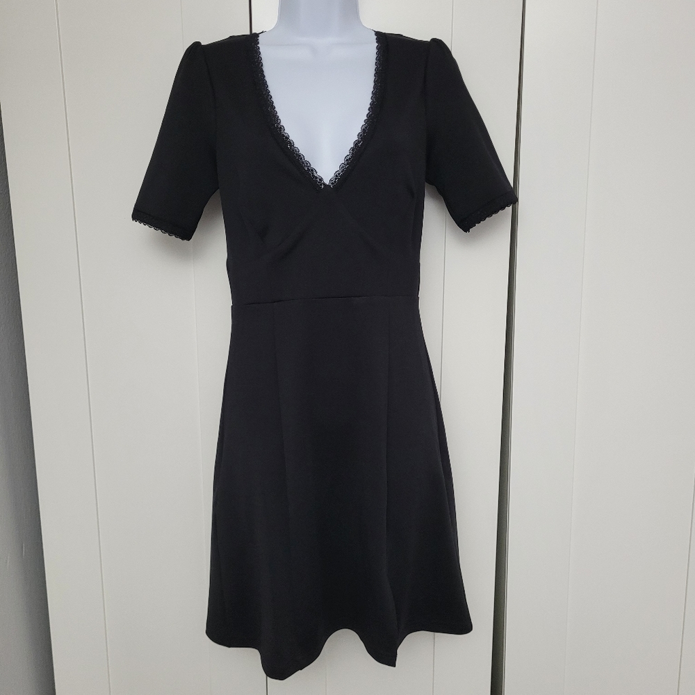 NWOT Rare Sexy Collectif Vega Lace Mini Dress Pinup Goth Date Night - Picture 12 of 13
